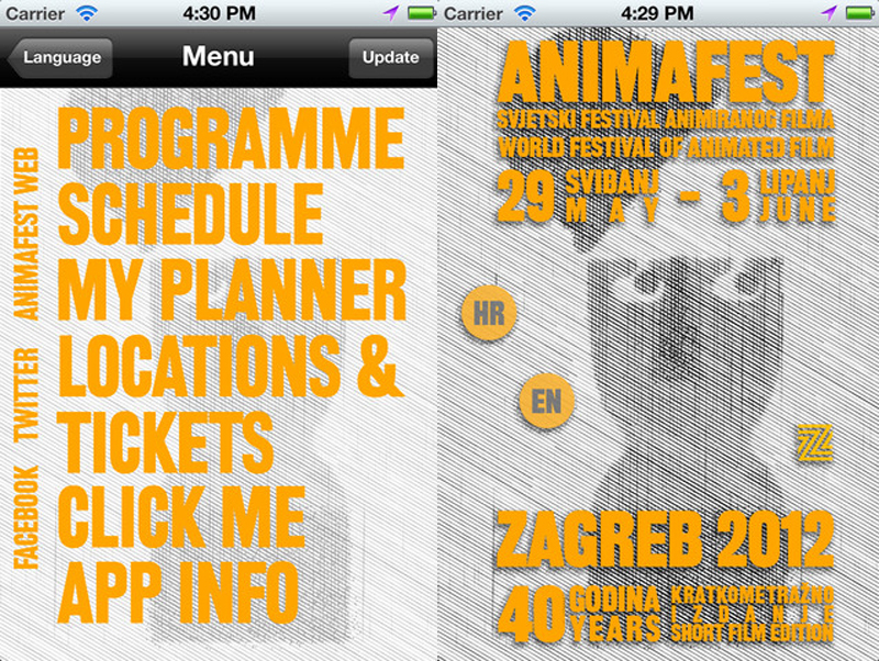 Download the Animafest 2012. free mobile application