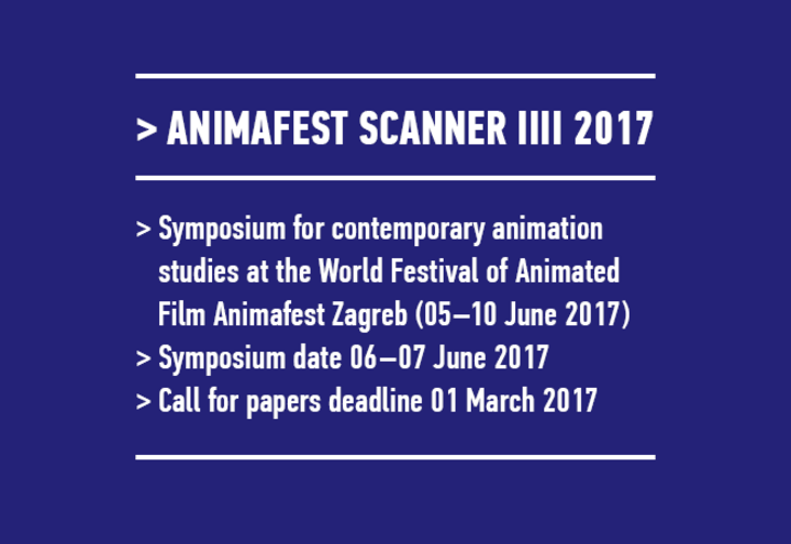Apply for the international Animafest Scanner IIII 2017 symposium!