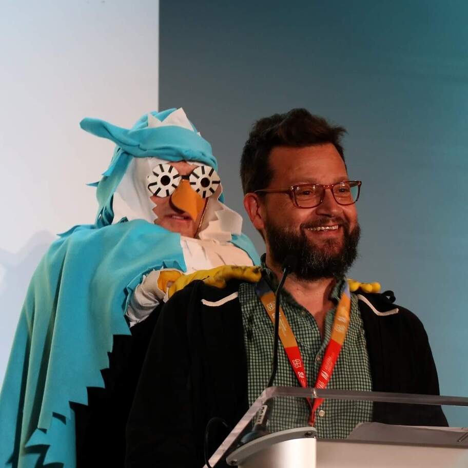 Chris Robinson dobitnik je Nagrade za izniman doprinos proučavanju animiranog filma 30. Svjetskog festivala animiranog filma - Animafesta Zagreb