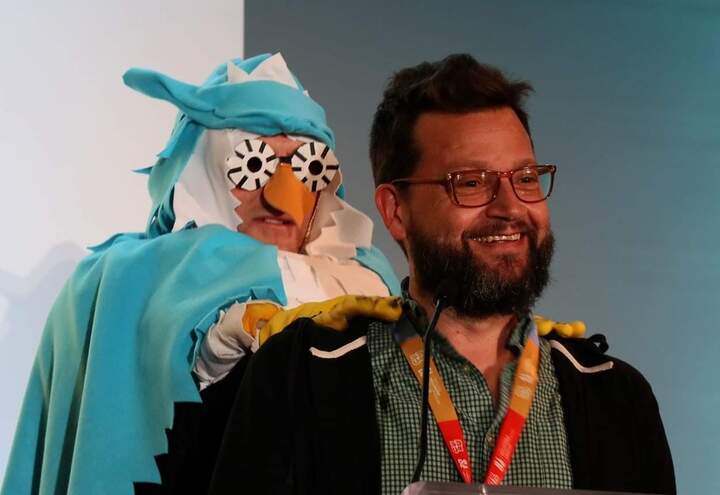 Chris Robinson dobitnik je Nagrade za izniman doprinos proučavanju animiranog filma 30. Svjetskog festivala animiranog filma - Animafesta Zagreb