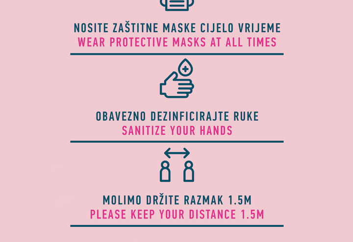 EPIDEMIOLOŠKE MJERE - VAŽNO!