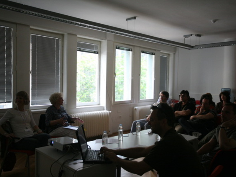 THE ROUND TABLE WITH THE SUBJECT OF EDUCATION VIA ANIMATION WAS HELD TODAY